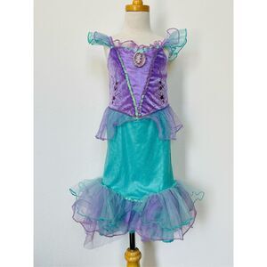 NEW Disney Store Kids Girls 4 Ariel Mermaid Costume